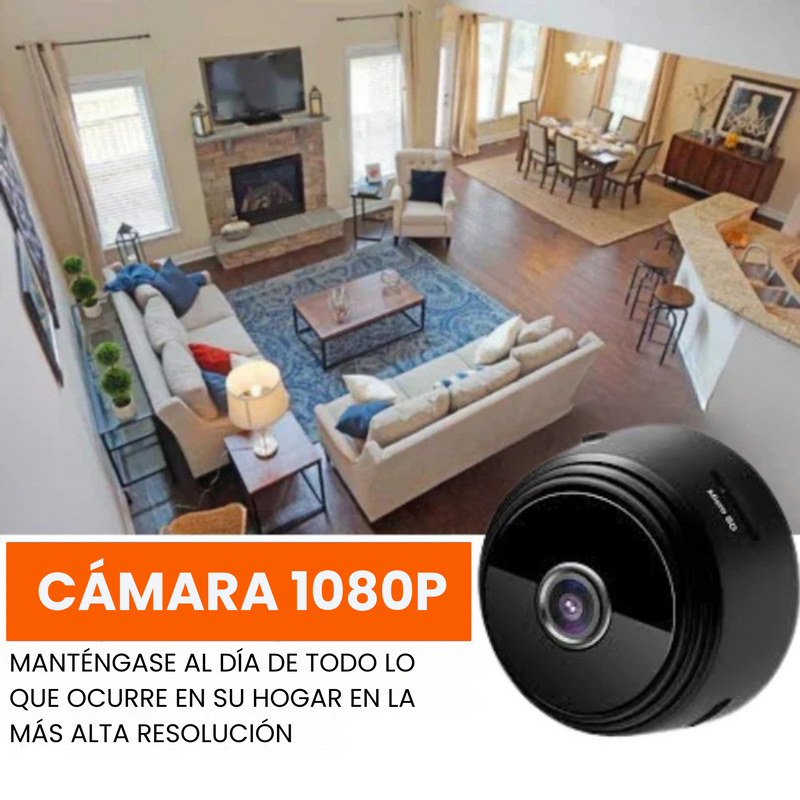 [COMPRA 1 Y LLEVA 2] Camara MiniGuard - Mini Camara Espia Wi-Fi - FULL HD 1080p